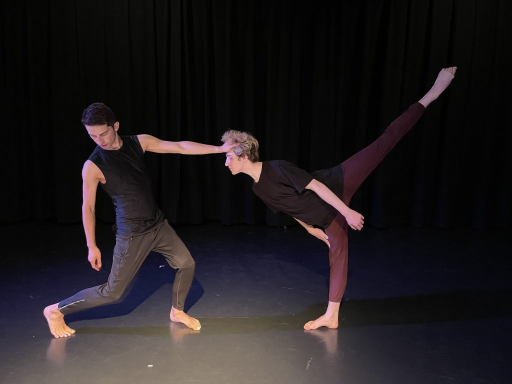 Lineage Dance Company - Austin Roy and Aidan Rawlinson in "A New Day" - Photo by Brian Elerding