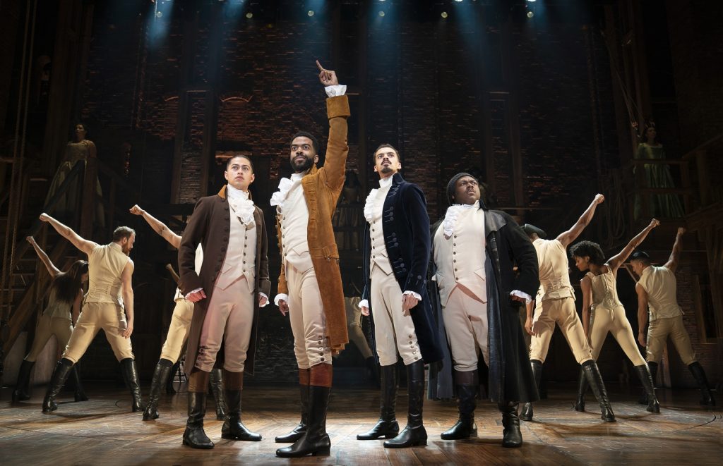 Segerstrom Center for the Arts - HAMILTON And Peggy National Tour - Company - Photo by Joan Marcus