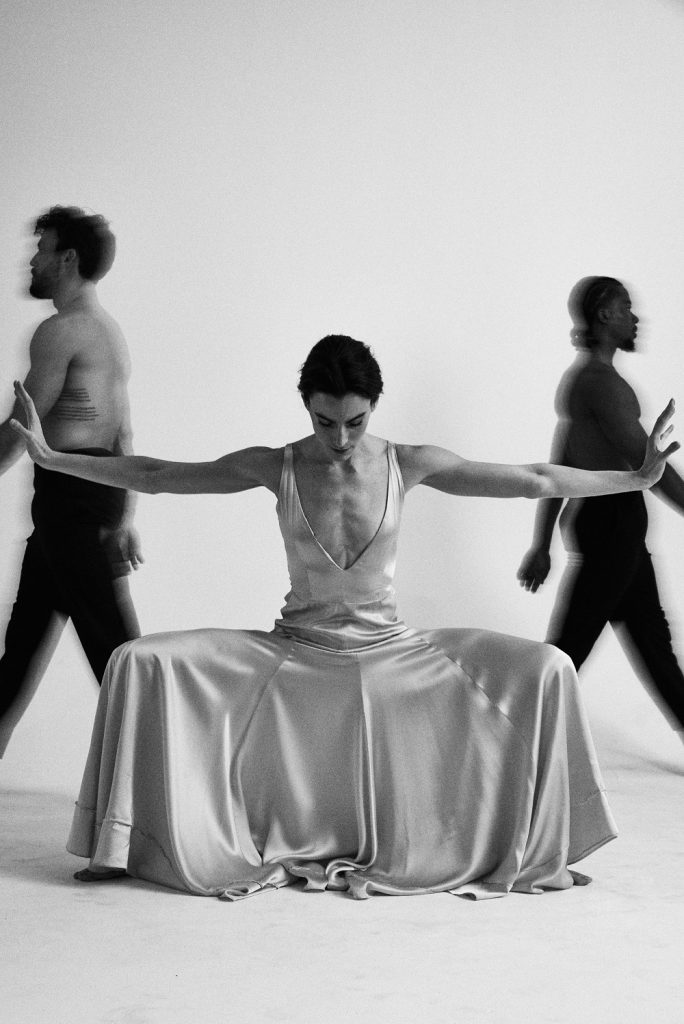BODYTRAFFIC dancers Katie Garcia, Joan Rodriguez and Ty Morrison - Photo by Timothy Fernandez