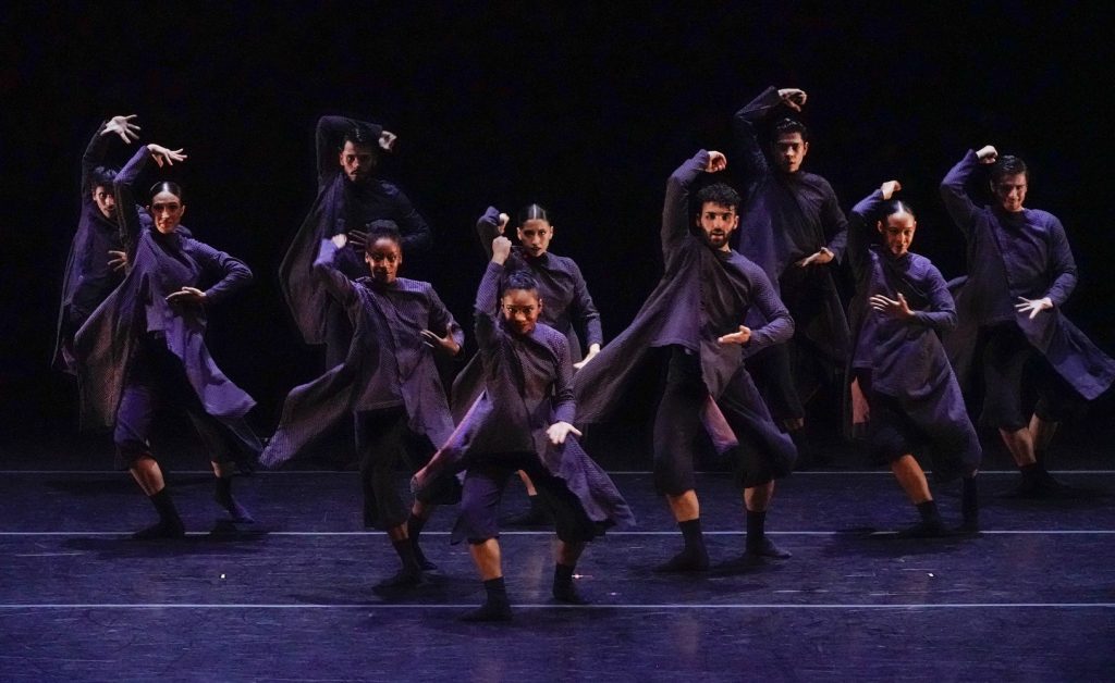 Ballet Hispánico: “18+1” by Gustavo Ramírez Sansano (pictured) Ballet Hispánico company dancers – Photo by Lawrence K. Ho