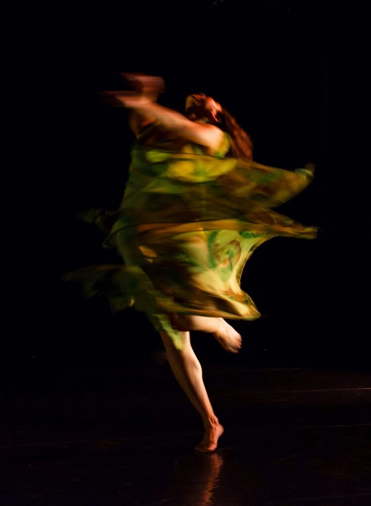 Pennington Dance Group - Danae McWatt in John Pennington's "Goodman Dances" - Photo by Denise Leitner