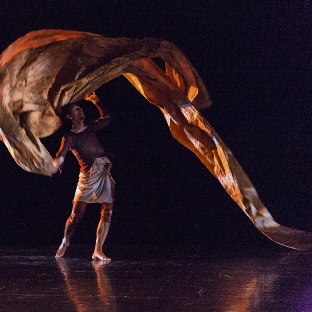 Pennington Dance Group - Edwin Siguenza in John Pennington's "Skins" - Photo by Denise Leitner