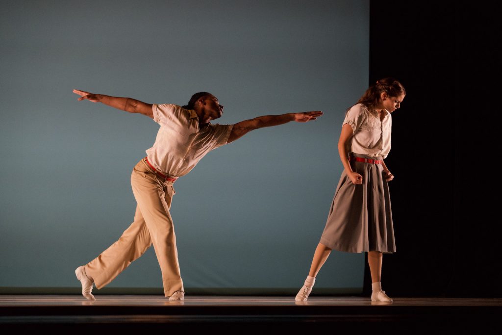 Devon Louis and Maria Ambrose in Paul Taylor's "Company B" - Photo by Steven PIsano