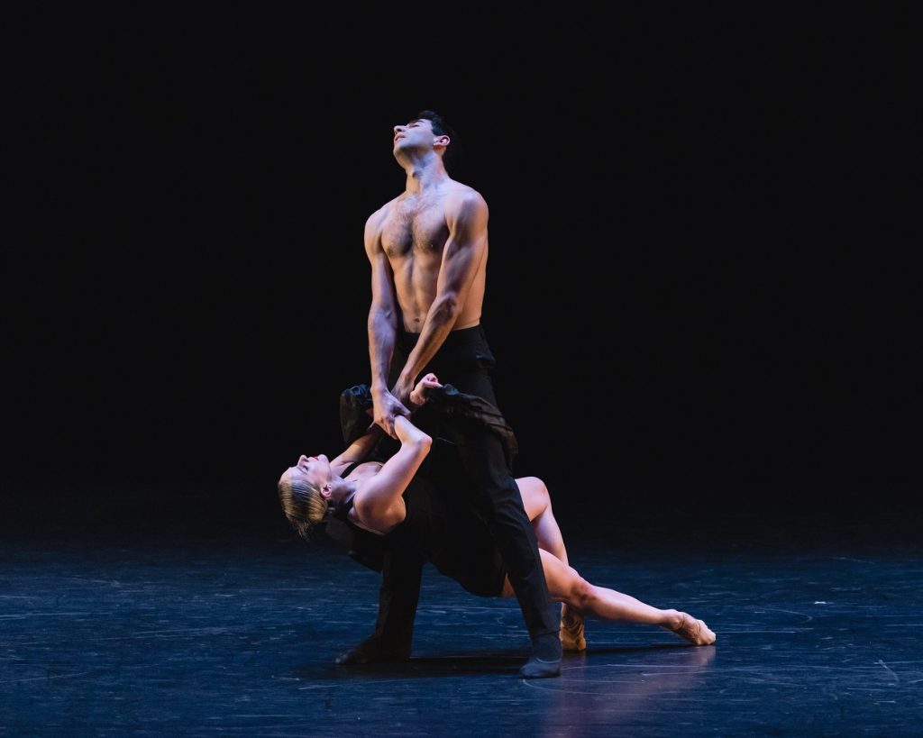 BalletX - Skyler Lubin and Jonathan Montepara in Amy Seiwert's, IT’S NOT A CRY - Photo by Skye Schmidt
