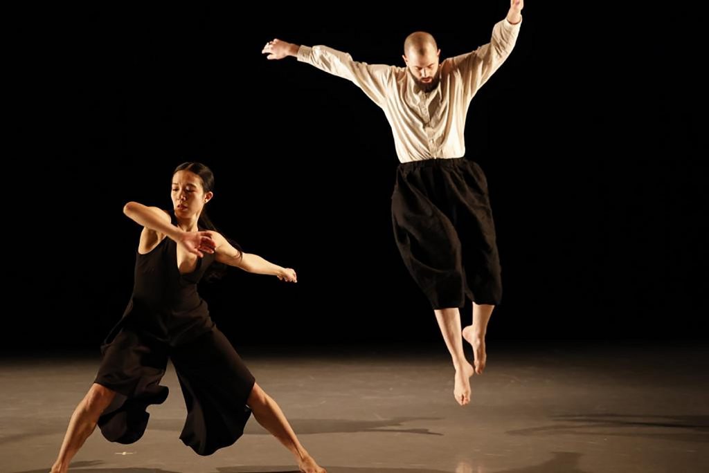 (L-R) Nikki Holck, Assaf Salhov in Salhov's "Song of Spies" - Photo courtesy of Dance at the Odyssey