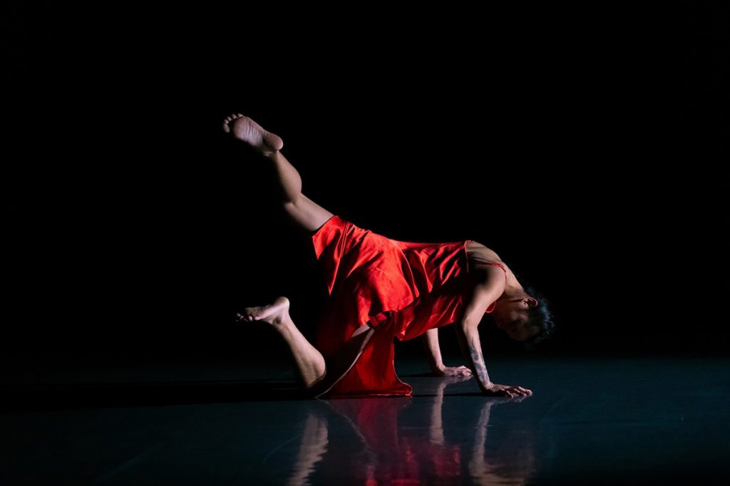 Joslin Vezeau in "The Stories We Tell Ourselves" by Roya Carreras - Photo by Alexander Sargent