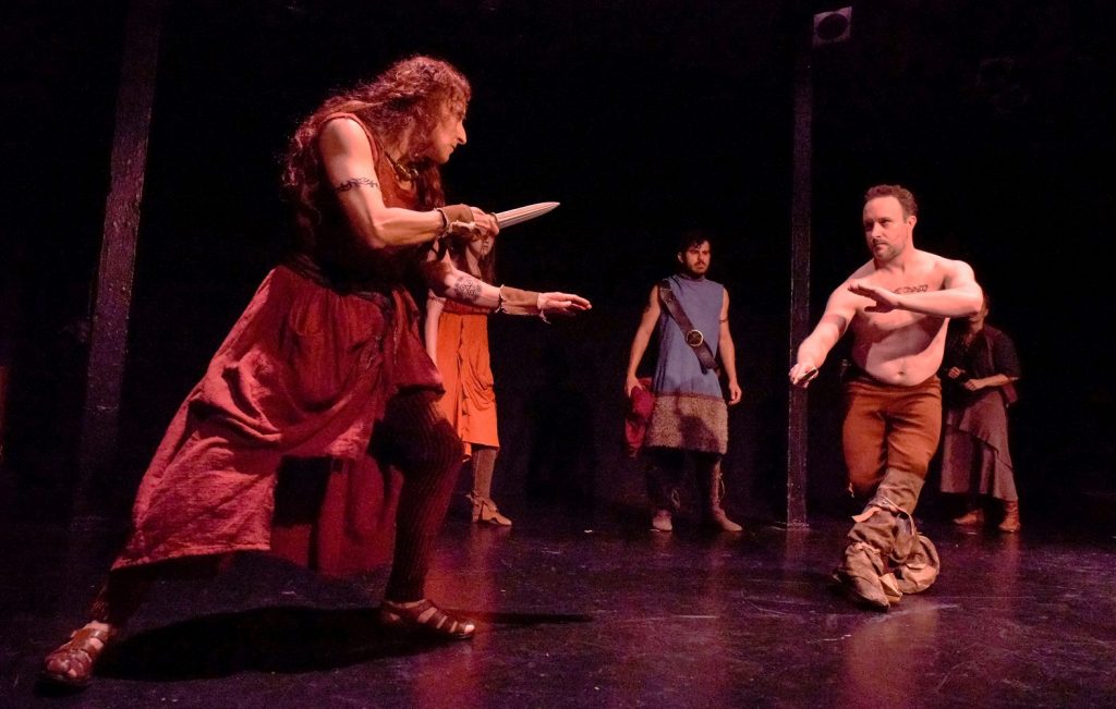 Scene from Battlesong of Boudica - Photo by Jessica Sherman