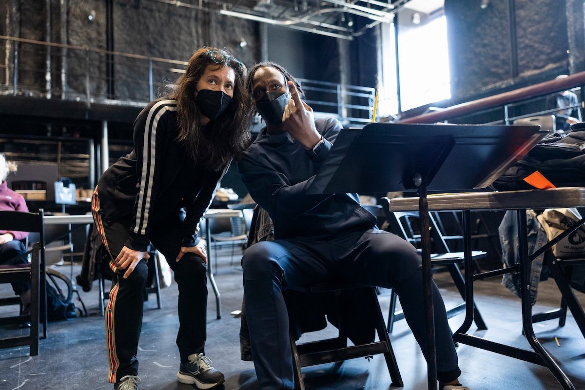 Diane Paulus and Jeffrey L. Page, co-directors of “1776.” Photo courtesy of the artists