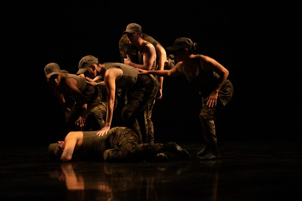Nannette Brodie Dance Theatre in Brodie's "Every Soldier Has a Story" - Photo by Denise Leitner