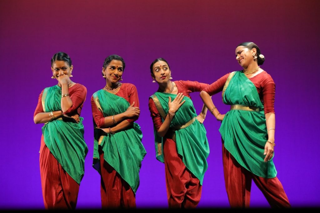 Arpana Dance Company - Nandini Kannan, Ahila Gulasekaram, Nikki Shah, and Yashna Nandan in "YOLO" - Photo by Gunindu Abeysekara