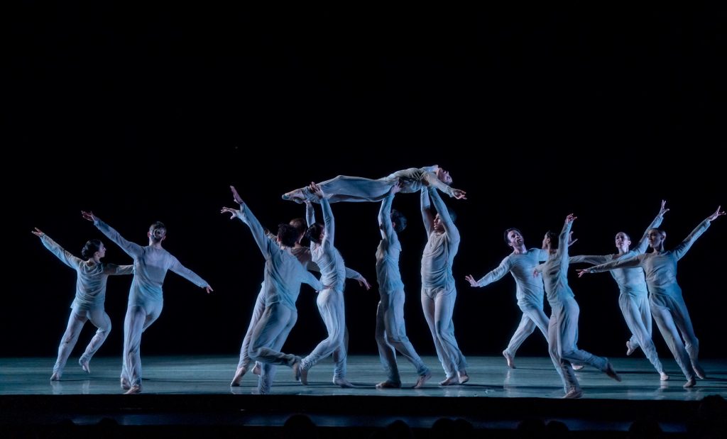 LA Ballet - Stephanie Kim and cast in Melissa Barak's Memoryhouse - Photo by Cheryl Mann