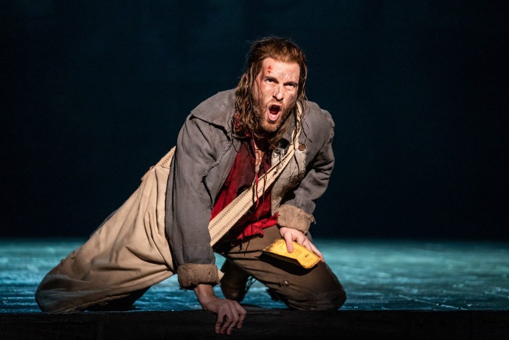 Nick Cartell as Jean Valjean in "Les Misérables" - Photo by Matthew Murphy & Evan Zimmerman for MurphyMade