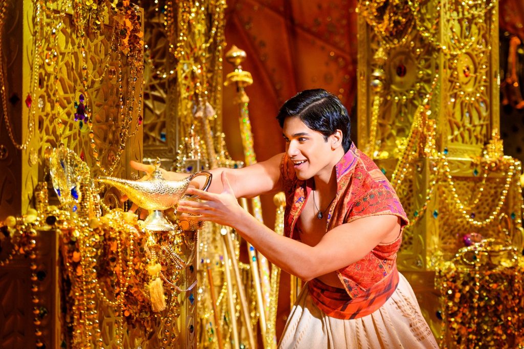 Adi Roy as Aladdin in North American Tour of "Aladdin" - Photo by Deevan Meer Disney